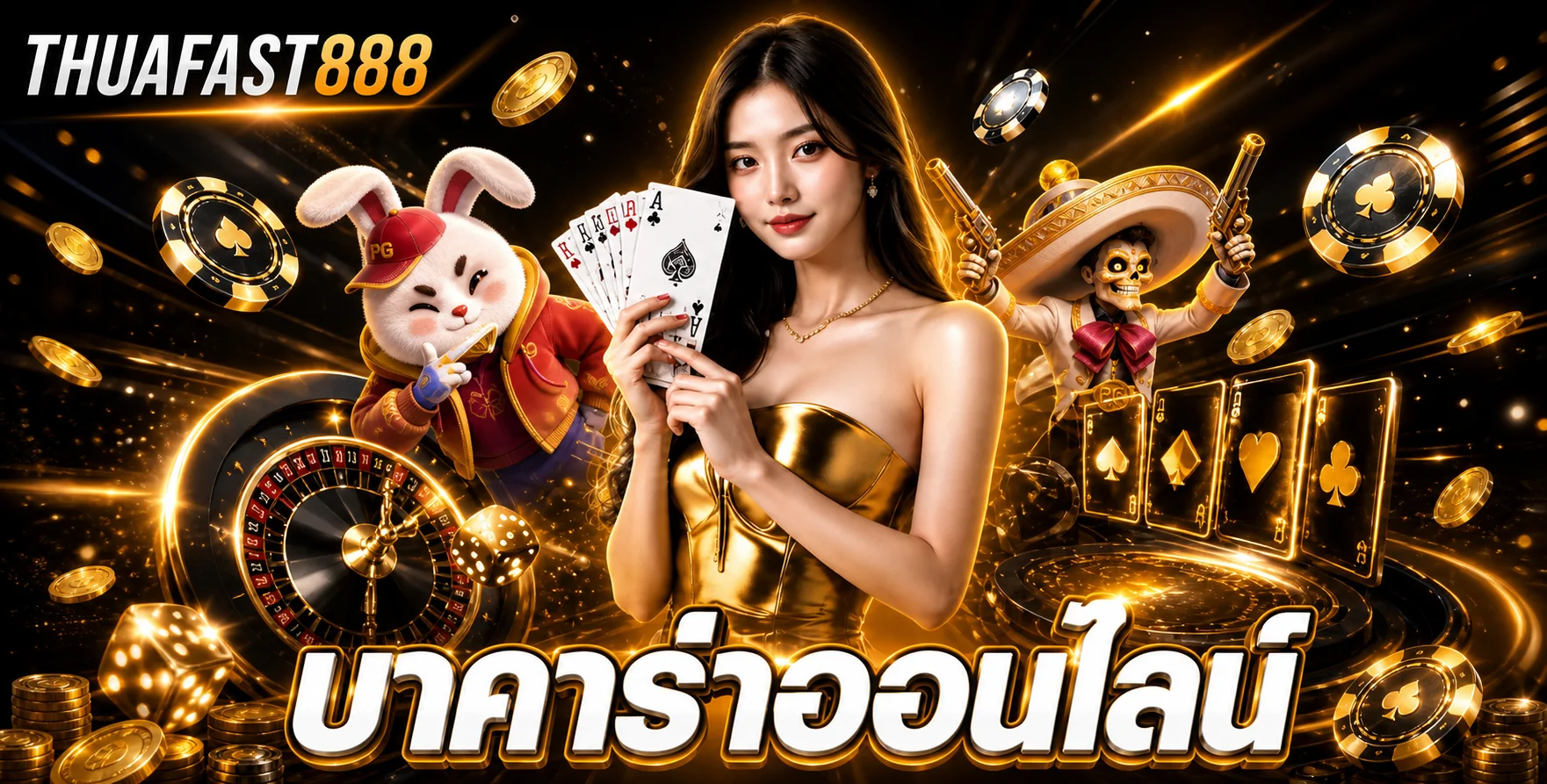 บาคาร่าออนไลน์และคาสิโนสด THUAFAST888 ครบทุกค่ายชั้นนำ